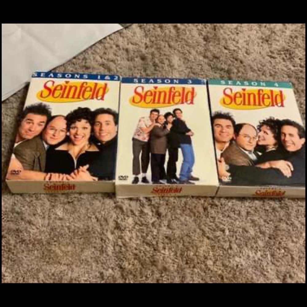Seinfeld DVDs season 1-4
